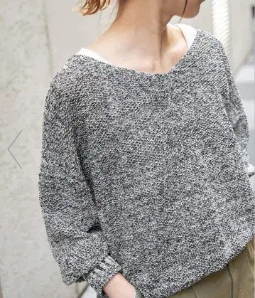 Spick & Span 페이퍼 얀 2WAY 루즈 풀오버