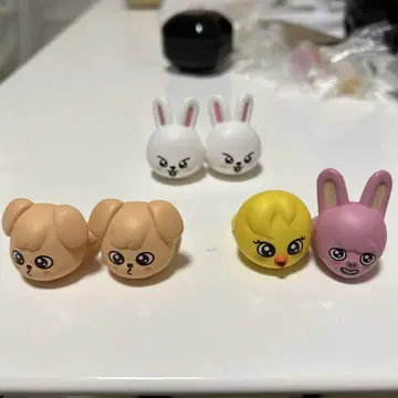 skzoo 푹신한 반지 6개 세트