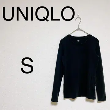 유니클로 여성용 T셔츠 크루넥 스트레치 코튼 S