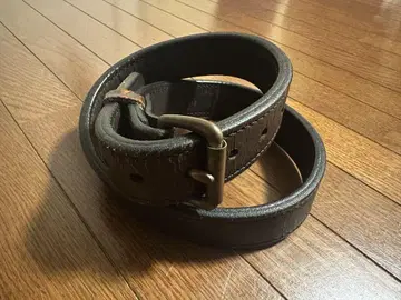 FILSON 다크 브라운 가죽 벨트 사이즈 30 filson