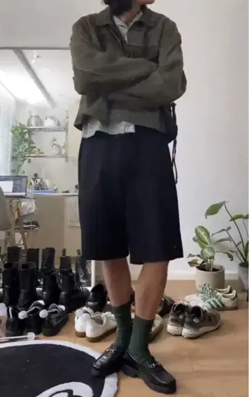 00s 조츠 블랙 자수 로고