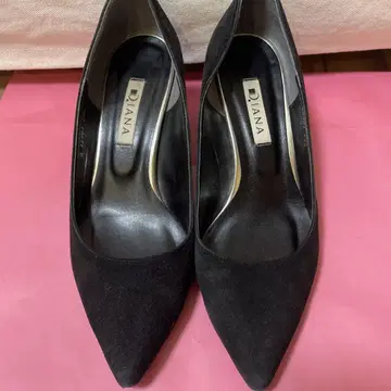DIANA 블랙 하이힐 23.5cm