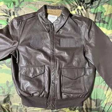 미군 관용품 Cooper 사제 A2 가죽 자켓 46L 가죽 자켓