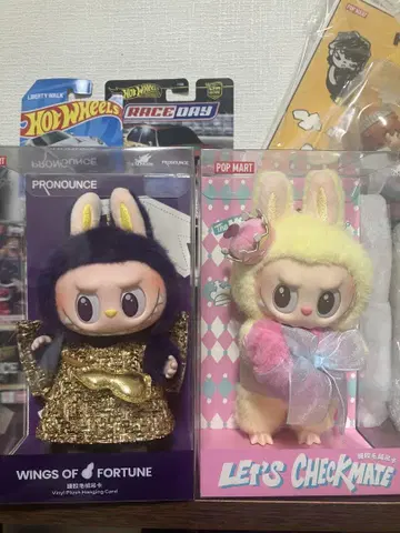 POP MART 라부부 봉제 인형 2세트