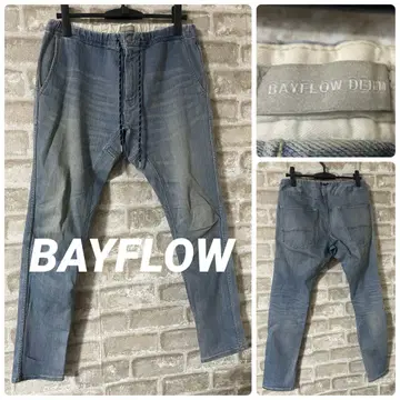 BAYFLOW 남성용 M 2 데님 이지 데님 이지 조거