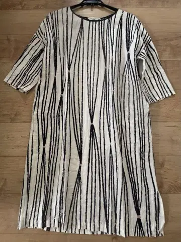 미나 페르호넨 taba 린넨 원피스 size38