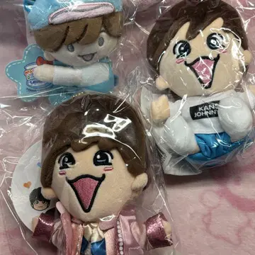 나니와 단시 후지와라 죠이치로 봉제 인형 3개 세트