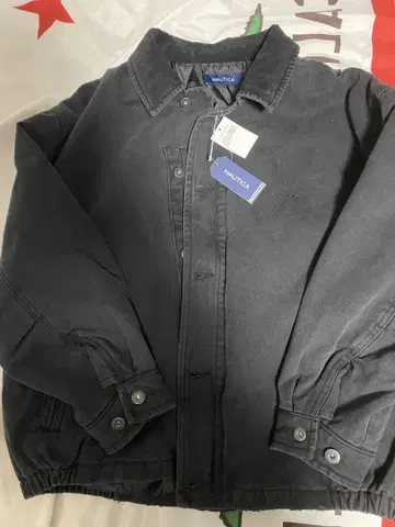 NAUTICA/노티카 Crushed Duck 충전솜 블루종 프리 사이즈