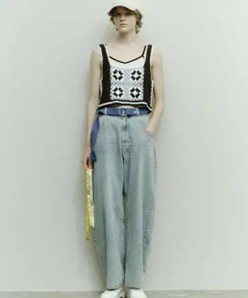 니코앤드 WILLIAM B.ELIOTT 커브 데님 팬츠