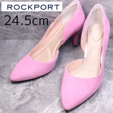컨디션 최상 락포트 ROCKPORT 핑크 디자인 펌프스 24.5