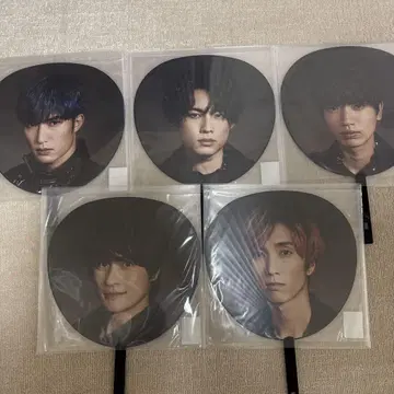 SixTONES 온에스트 부채 5개 묶음 판매