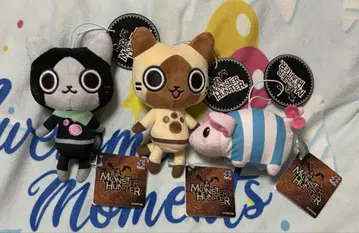 몬스터 헌터 SD 미니 봉제 인형 3개 세트