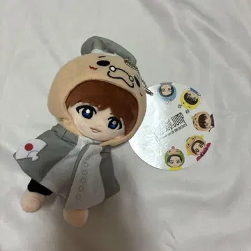 후드 부착 인형 마스코트