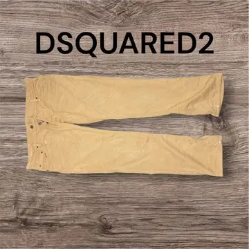 DSQUARED2 베이지 슬림 핏 팬츠