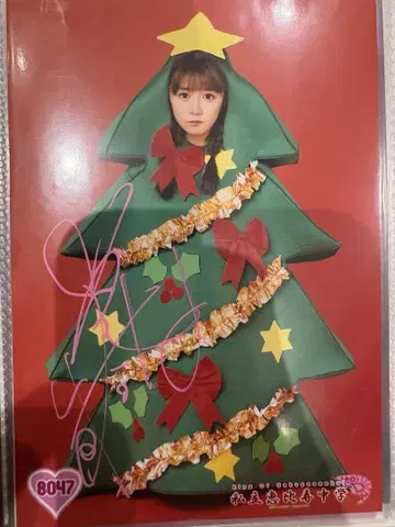 호시나 미레이 사인 포함 브로마이드
