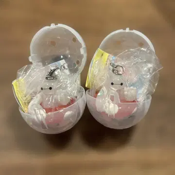 디즈니 썸머 마이멜로디 캡슐 토이 베이맥스 2세트