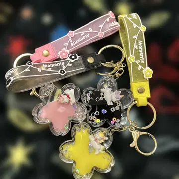 벚꽃 키링 TikTok 복숭아