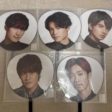 SixTONES 톤파쿠 부채 5개 묶음 판매