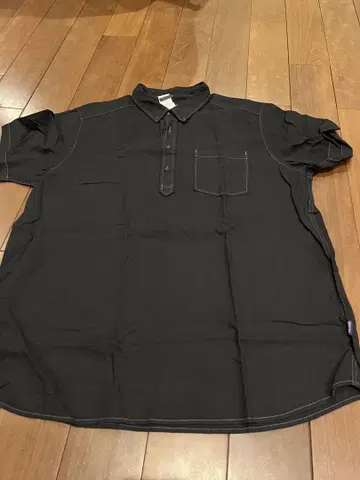 하자품 파타고니아 풀오버 셔츠 블랙 2XL