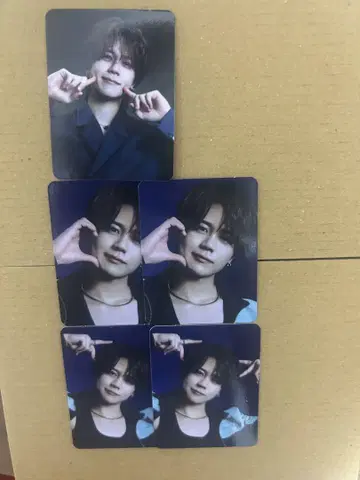 INI THE ORIGIN 미니 트레이딩 카드 세트 후지마키 쿄스케