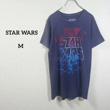 STAR WARS 그래픽 반팔 티셔츠 다크 블루 남성용