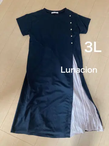 Lunacion 3L 버튼이 달린 원피스