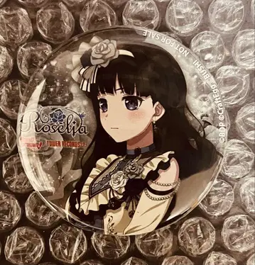 BanG Dream! 혜택 캔뱃지 흰금 린코 THRONE OF ROSE