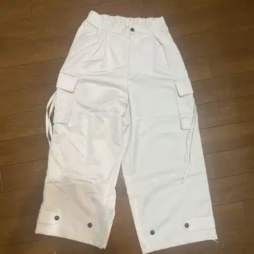 CLEL 라이트 그레이 카고 팬츠