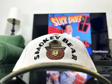 미국 산림청 스모키 베어 Smokey Bear 캡 올리브