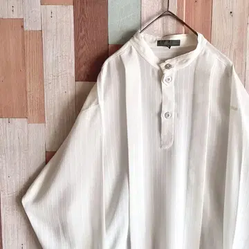 레어 구제 의류 스트라이프 셔츠 풀오버 vintage 올 패턴 y2k