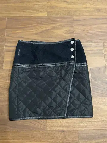 ARMANI JEANS 블랙 타이트 스커트