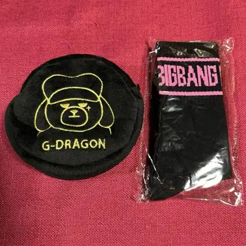 BIGBANG 굿즈 g-dragon 지용 양말 파우치
