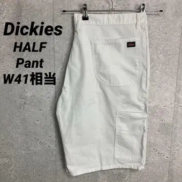 디키즈 화이트 치노 팬츠 하프 팬츠 페인터 팬츠 W41 상당