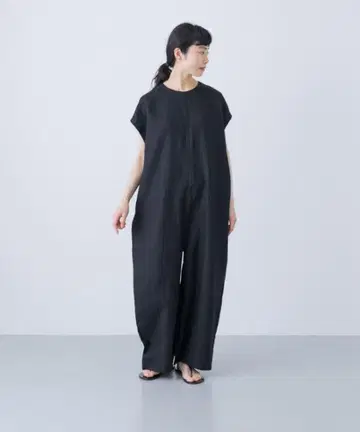 카구레 린넨 올인원 블랙 사이즈 1