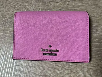 kate spade new york 코인 패스 케이스 지갑 핑크