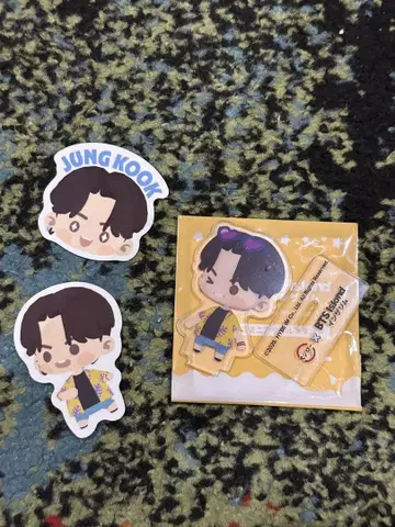 JUNGKOOK 아크릴 스탠드 피크 3종 세트