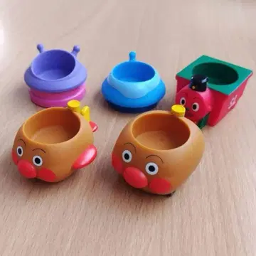 SL맨 호빵맨 UFO 손가락 인형 소프트 비닐 5종류