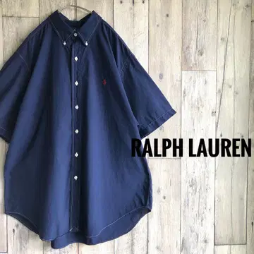 올드 Ralph Lauren 랄프 로렌 반팔 버튼 다운 셔츠