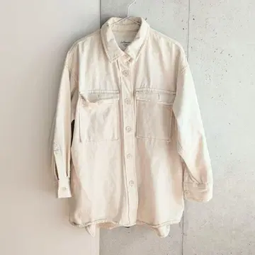 SLOBE IENA Le Denim Ecru CPO 블루종 아이보리