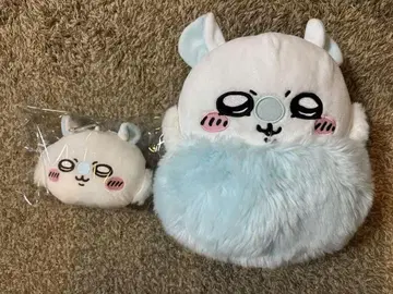 치이카와 모몽가 BIG 봉제 인형 & 패스 케이스 세트