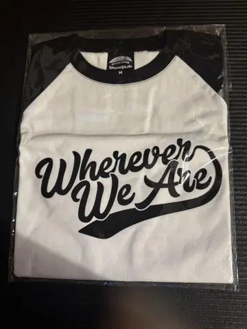 JO1 WHEREVER WE ARE 래글런 티셔츠 (M)