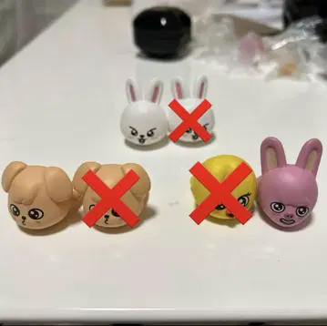 skzoo 푹신한 반지 3개 세트