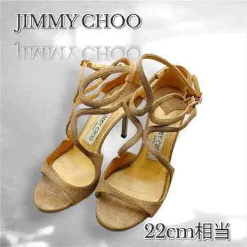 JIMMY CHOO 지미추 샌들 하이힐 23cm 베이지 신발
