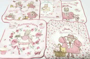 sanrio 마론 크림 손수건