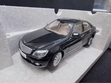 오토 아트 1/18 미니카 메르세데스 벤츠 C 클래스 블랙