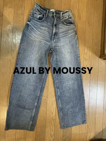AZUL BY MOUSSY 와이드 데님 M 사이즈