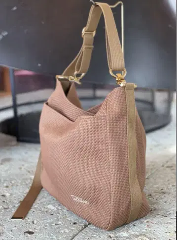 TACHI NU 신상 Round camel 카멜 숄더 사선 가케