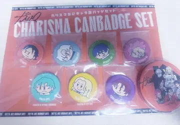 카리스마 SD 캐릭터 캔뱃지 세트 카리스마 전원 집합 캔뱃지