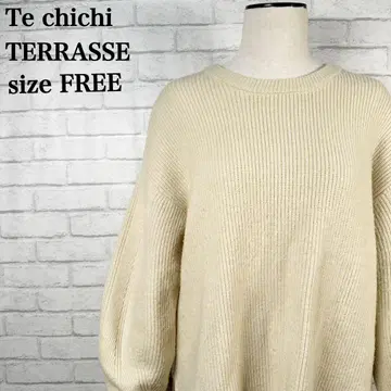 Te chichi TERRASSE 베이지 니트 FREE