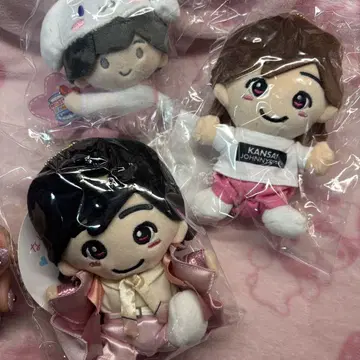 나니와단시 미치에다 슌스케 봉제 인형 3개 세트